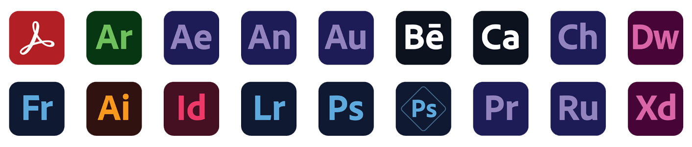 Adobe CC Icons